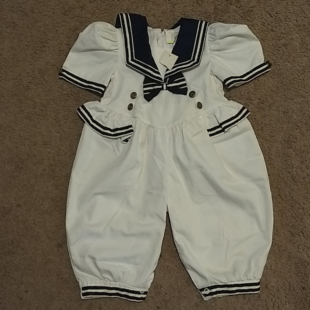 NWT sailor romper